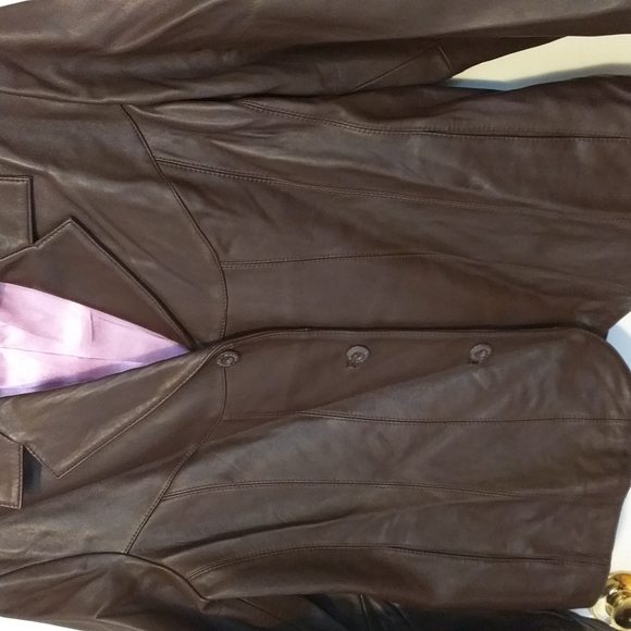 Wilsons Leather Womens Blazer Jacket - Picture 4 of 11